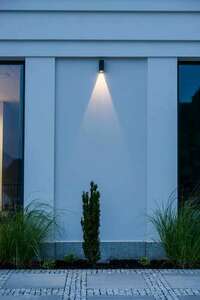 Outdoor wall lamp LILLEHAMMER 1583GR graphite 7,3W 3000K RAL-7016 - NORLYS small 6