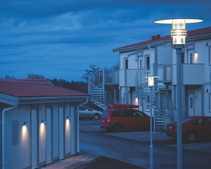 Outdoor wall lamp Paris 160 Zinc Fire Norlys small 2
