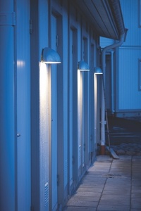 Outdoor wall lamp Paris 160 Zinc Fire Norlys small 3