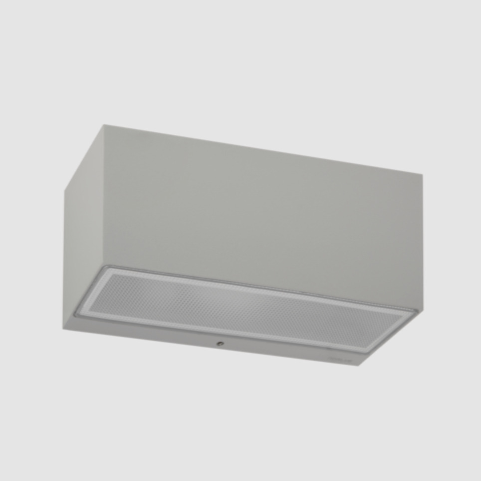 Outdoor wall lamp ASKER Small Pro 1727 aluminum 9006 5,5W 3000K Norlys