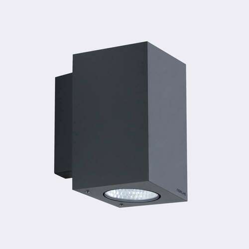 Check Outdoor wall lamp Sandvik Down 1740 Graphite 7016 Norlys