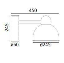 Check Koster 1913 Aluminum 9006 Norlys Garden Lantern.