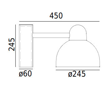 Check KOSTER lantern head 1913GR graphite DARK-SKY - NORLYS