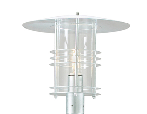 Stockholm 2017 Galvanized E27 Led 9W column luminaire Norlys small 0