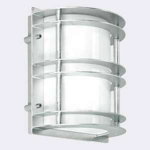 Stockholm 220 outdoor wall lamp galvanized E27 Norlys small 0