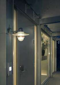 Outdoor wall lamp Bergen 270GA E27 Galvanized Norlys small 1