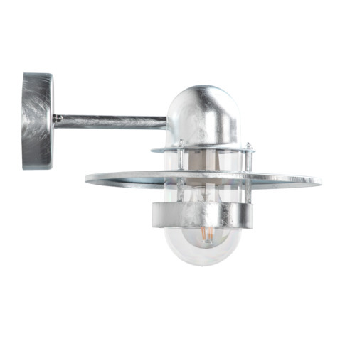 Outdoor wall lamp Bergen 270GA E27 Galvanized Norlys