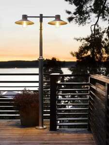 Garden/park lantern Lund 275 Zinc Fire Norlys small 1