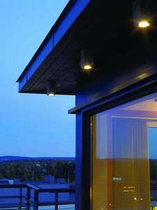 NORLYS Sandvik 795GR graphite outdoor ceiling light GU10 max. 4 W small 3