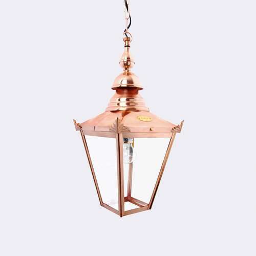 Check CHELSEA 961CO copper E27 outdoor pendant lamp - NORLYS
