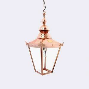CHELSEA 961CO copper E27 outdoor pendant lamp - NORLYS small 0