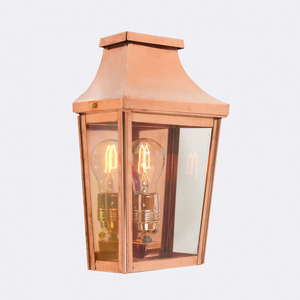 CHELSEA 963CO E27 copper outdoor wall lamp - NORLYS small 0