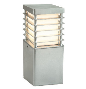 HALMSTAD 210 Hot-Dip Galvanised Steel Bollard Light E27 - NORLYS small 0