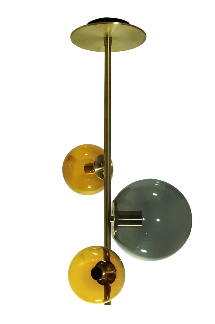View Modern Bacan pendant lamp set of 3 Famlight Modern Bacan pendant lamp set of 3 Famlight