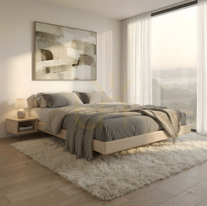 Bed WoodMan CARRE 140x200 Solid Beech Wood Natural Frame WUA-01469 small 6