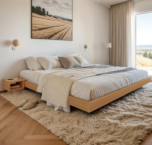 Bed WoodMan CARRE 140x200 Solid Beech Wood Natural Frame WUA-01469 small 7