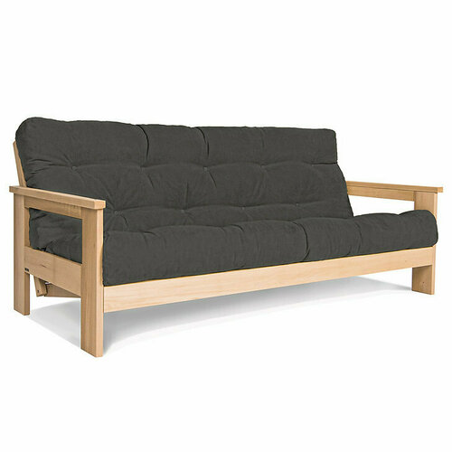 Check WoodMan Mexico Sofa Bed Beech Wood Natural Grey Scandinavian Style WUA-00625