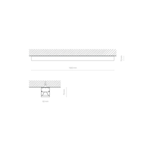Light Bar CL OFFICE PRO LED 150 3000K 10215 Nowodvorski. small 4