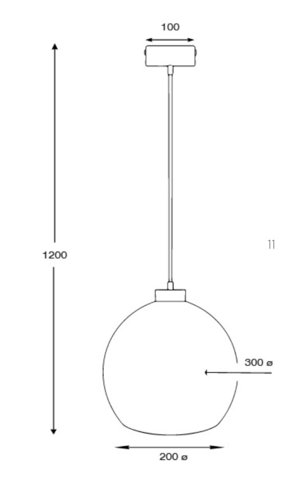 View Famlight REUNION L Inox glass ceiling lamp Famlight REUNION L Inox glass ceiling lamp