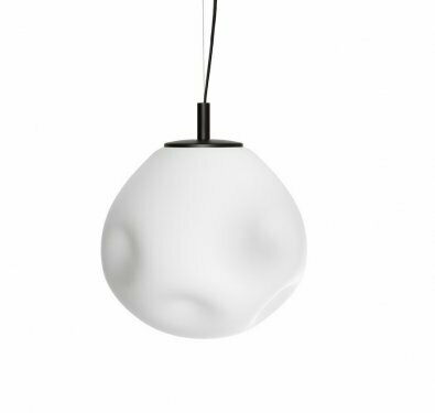 Show KASPA CLOE M single pendant lamp black/white KASPA CLOE M single pendant lamp black/white