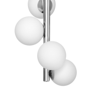 KASPA VERTICAL 1 chrome pendant lamp small 3