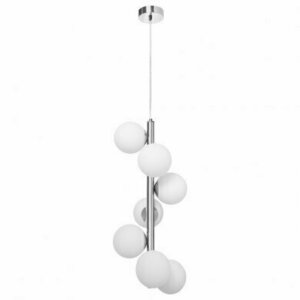 KASPA VERTICAL 1 chrome pendant lamp small 0