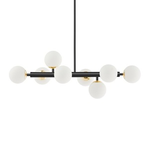 KASPA CUMULUS 2 black/gold pendant lamp small 5