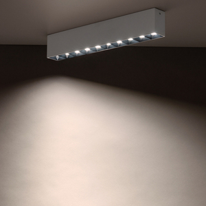 Nowodvorski MIDI LED 10053 white surface-mounted ceiling light 40 W 4000 K small 2