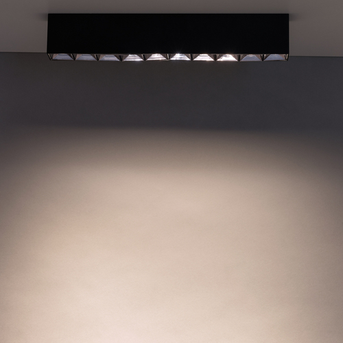 Check Nowodvorski MIDI LED 10060 black surface-mounted luminaire 10×LED 40 W 4000 K 38.5 cm