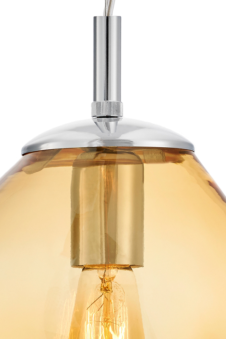 Preview KASPA AVIA S single amber pendant lamp KASPA AVIA S single amber pendant lamp