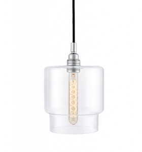 KASPA AVIA PLAFON 3 transparent three-point pendant lamp small 4