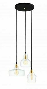 KASPA LONGIS 3 Gold pendant lamp small 0