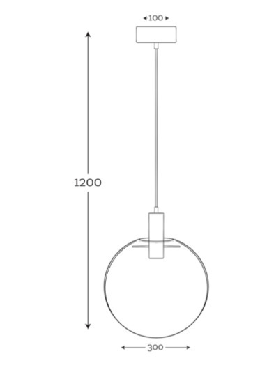 View Stylish Muna pendant lamp set of 1 transparent stainless steel Stylish Muna pendant lamp set of 1 transparent stainless steel