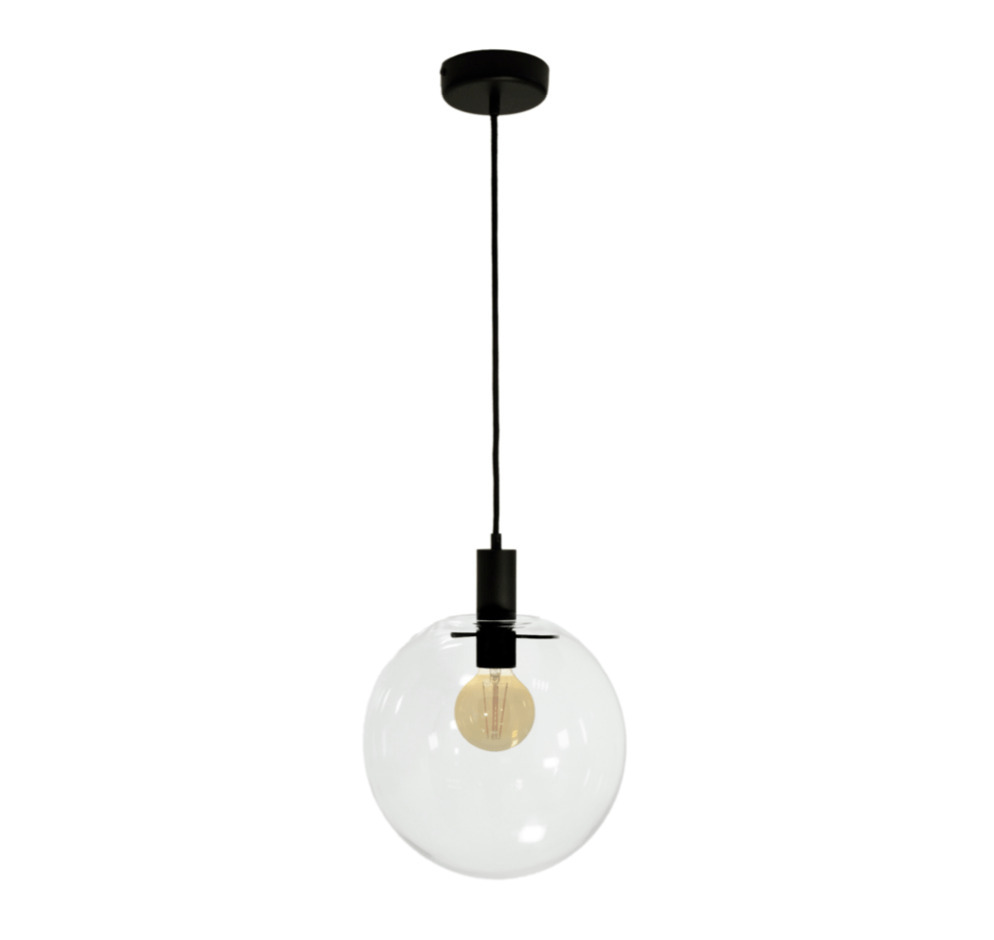 Check Stylish Muna pendant lamp set of 1 transparent stainless steel Stylish Muna pendant lamp set of 1 transparent stainless steel