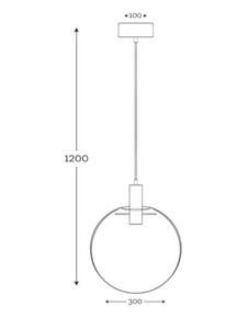 Muna modern ceiling pendant lamp set of 1 amber copper/brass/patina small 1
