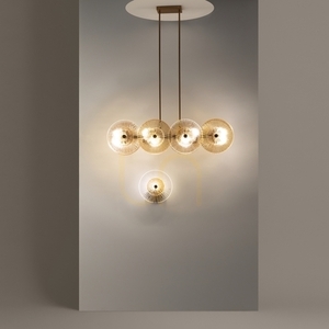 ASTER pendant lamp MOD007PL-08G1 Maytoni small 3