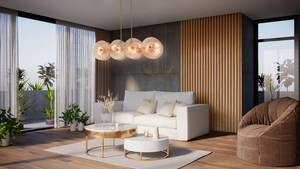 ASTER pendant lamp MOD007PL-08G1 Maytoni small 9