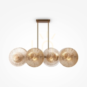 ASTER pendant lamp MOD007PL-08G1 Maytoni small 0