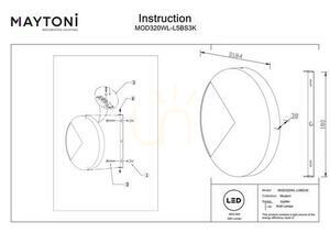 JUPITER MOD320WL-L5BS3K wall lamp Maytoni small 5