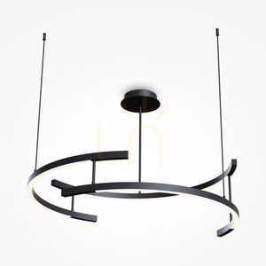 LINE pendant lamp MOD054PL-L52B3K Maytoni small 0