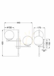 Wall lamp NOSTALGIA MOD048WL-02G Maytoni small 8