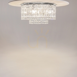 Maytoni Dune ceiling light DIA005CL-06CH, chrome, 6×E14, 45 cm small 1