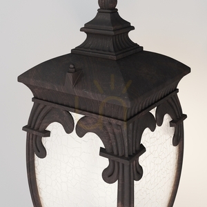 FLEUR light post O414FL-01BZ1 IP44 Maytoni small 3