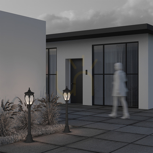 FLEUR light post O414FL-01BZ1 IP44 Maytoni small 9