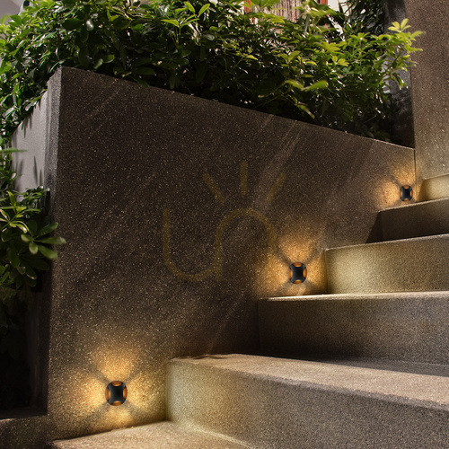 Check BISCOTTI O036-L3B3K recessed wall lamp IP65 Maytoni