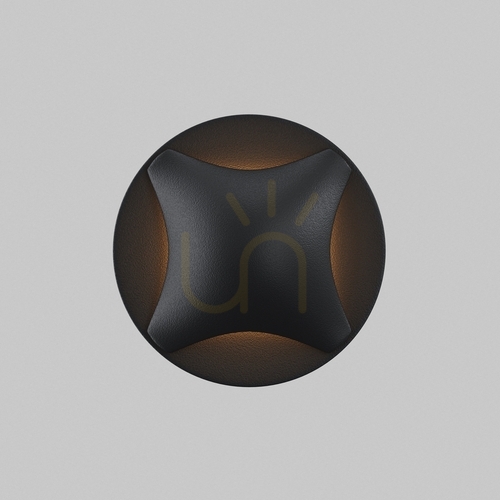 Check BISCOTTI O036-L3B3K recessed wall lamp IP65 Maytoni