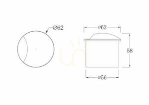 BISCOTTI O035-L3W3K recessed wall lamp IP65 Maytoni small 5