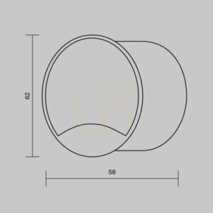 BISCOTTI O035-L3B3K recessed wall lamp IP65 Maytoni small 7