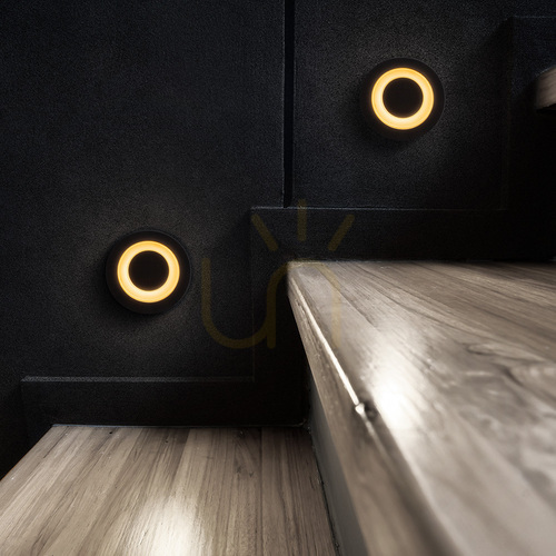 Check LIMO recessed wall lamp O037-L3B3K IP65 Maytoni