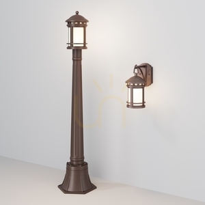 SALAMANCA light post O031FL-01BR IP44 Maytoni small 4
